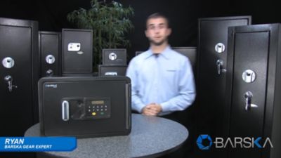 Image showing  .054 cu. ft. Fireproof Digital Keypad Safe