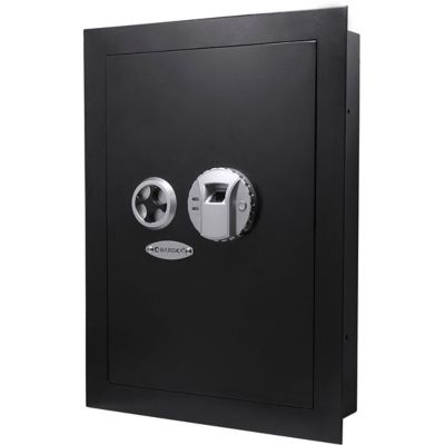 Barska 0.52 cu. ft. Biometric Wall Safe, Left Opening