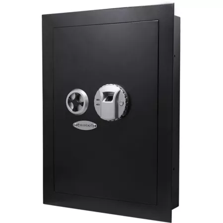 Barska 0.52 cu 30 cu ft biometric wall safe left opening Wall & Floor Mounted Safes