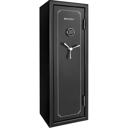 Barska Fire Vault FV-1000 14 long guns E-Lock 30 min Fire rated gun safe black Gun Safes