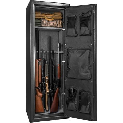 Image showing 5 th Barska 14 Long Gun 8.47 cu. ft. E-Lock Fire Vault FV-1000 Gun Safe, Black