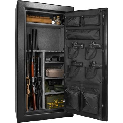 Image showing  30 Long Gun 11.87 cu. ft. E-Lock Fire Vault FV-2000 Gun Safe, Black