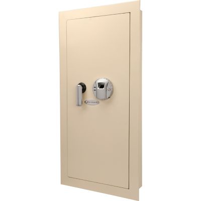 Barska Large Biometric Wall Safe, Beige