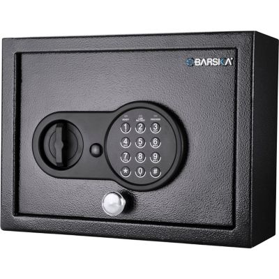 Barska 0.15 cu. ft. Top Opening Keypad Security Safe