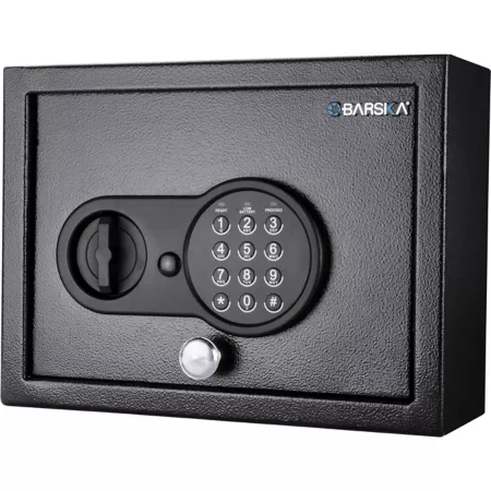 Barska 0.15 cu ft Top-Opening Keypad Security Safe Home Safes