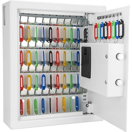 Barska 48 Key Cabinet Digital Wall Safe Keypad-E