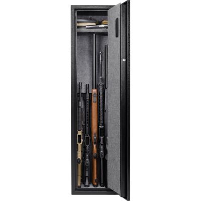 Image showing 5 th Barska 11 Long Gun/2 Handgun 4.33 cu. ft. Electronic Gun Safe, 13 x 13 x 52.25in., Black