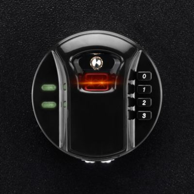 Image showing 8 th Barska 11 Long Gun/2 Handgun 4.33 cu. ft. Electronic Gun Safe, 13 x 13 x 52.25in., Black