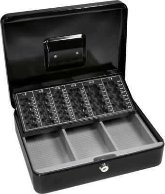 Barska Cash Box and Coin Tray with Key Lock