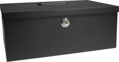 Image showing  Cash Box and 6-Compartment Tray with Key Lock