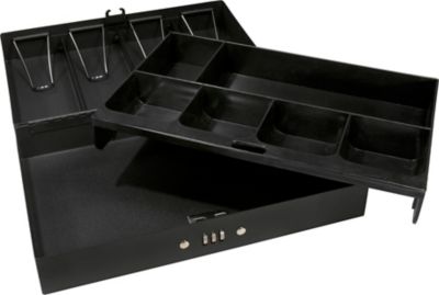 Image showing  Cash Box and 6-Compartment Tray with 4 Bill Holder