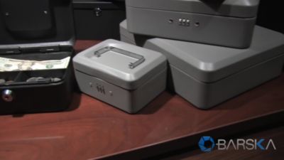 Image showing  Cash Box and 6-Compartment Tray with 4 Bill Holder