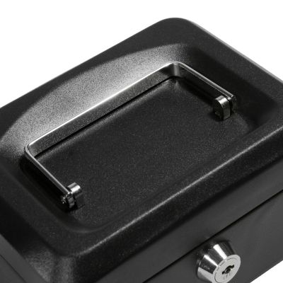 Image showing 5 th Barska Extra Small Cash Box with Key Lock