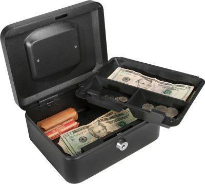 Image showing  Small Cash Box with Key Lock