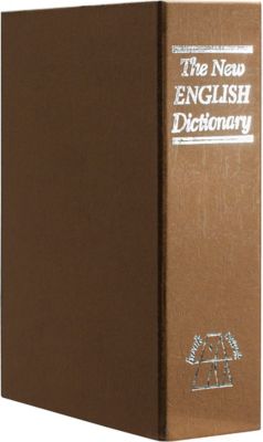 Image showing  Dictionary Book Lock Box with Combination Lock