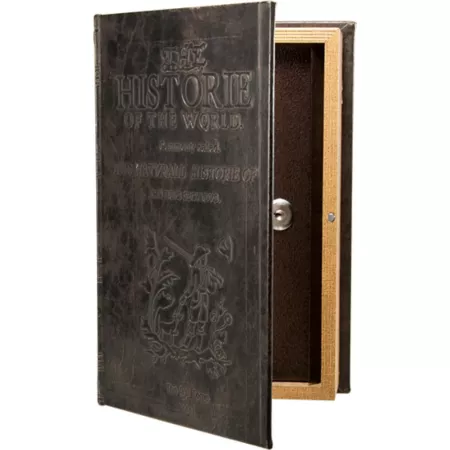 Barska antique book lock box with key lock Diversion Safes