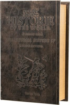 Image showing  Antique Book Lock Box with Key Lock