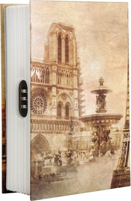 Image showing  Paris Book Lock Box with Combination Lock