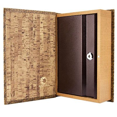 Image showing 5 th Barska Antique Map Book Lock Box, 7 in. x 2.75 in. x 10.75 in.