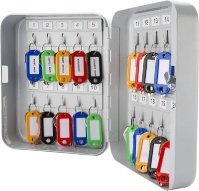 Barska 20-Hook Key Cabinet with Key Lock