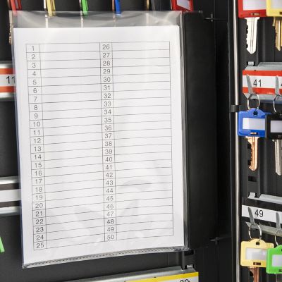 Image showing  64-Hook Key Cabinet with Key Lock