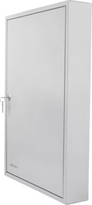 Image showing  100-Hook Key Cabinet with Key Lock, Gray