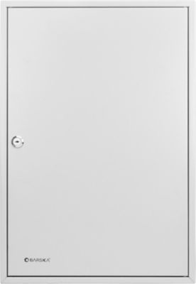 Image showing  100-Hook Key Cabinet with Key Lock, Gray