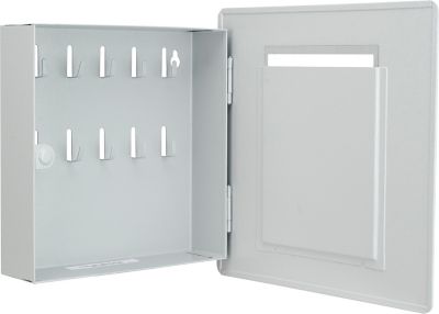 Image showing  10-Hook Wall-Mount Photo Key Cabinet