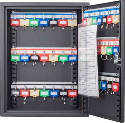 Barska 42-Hook Key Cabinet with Key Lock