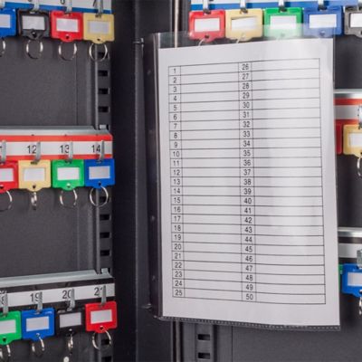 Image showing  42-Hook Key Cabinet with Key Lock
