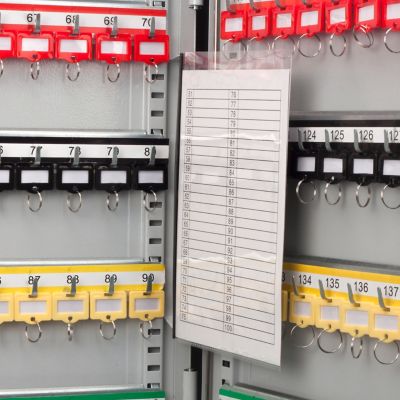 Image showing  150-Hook Key Cabinet with Key Lock