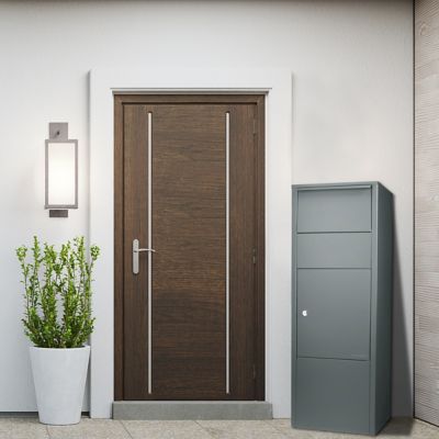 Image showing 9 th Barska 6.75 cu. ft. Keyed Lock Large Parcel Drop Box