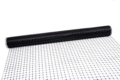 Image showing  100 ft. x 5 ft. Premium Black Pet Fence