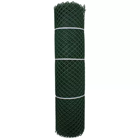 Tenax 20 ft x 3.35 ft UV Resistant Yard Protection Mesh Fence Green 1.4 in x 1.4 in Mesh Garden Fencing