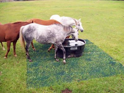 Image showing 5 th Tenax 6.7 ft. x 50 ft. Keep-It-Green Turf Mat, Green