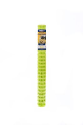 Tenax Guardian Economy Warning Barrier Safety Fence, Fluorescent 4-Ft x 50-Ft