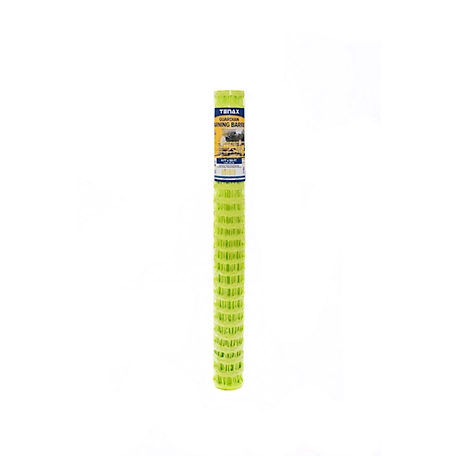 Tenax 50 ft. x 4 ft. Guardian Economy Warning Barrier, Fluorescent Yellow