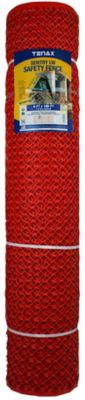 Tenax 100 ft. x 4 ft. Sentry LW Safety Fence, Diamond, Orange