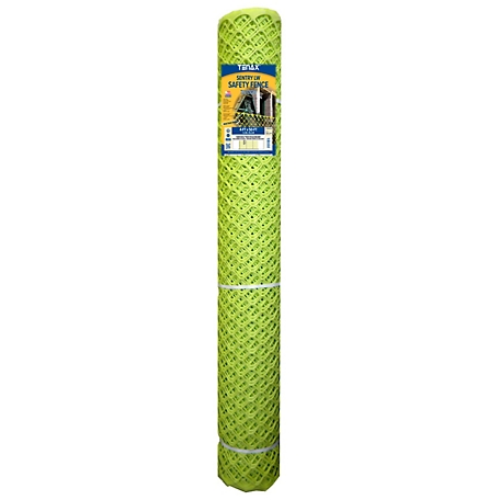 Tenax 50 ft. x 4 ft. Sentry LW Safety Fence, Fluor