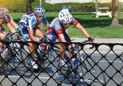 Image showing  50 ft. x 4 ft. Sentry HD Safety Fence Diamond, Black