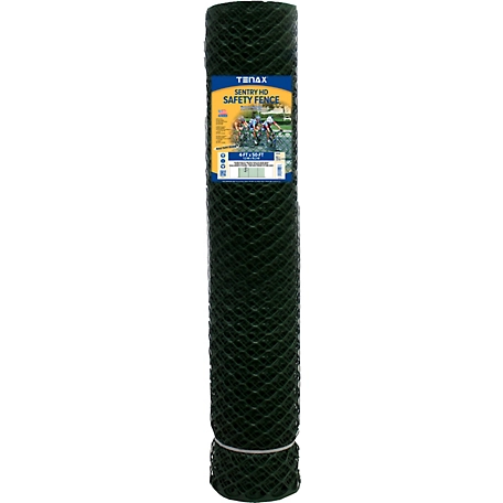 Tenax 50 ft. x 4 ft. Sentry HD Safety Fence, Green