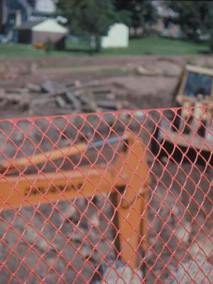 Image showing  100 ft. x 4 ft. Sentry HD Safety Fence Diamond, Orange