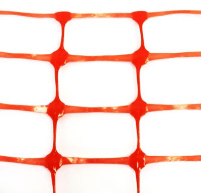 Image showing  100 ft. x 4 ft. Beacon Plus Heavy-Duty Safety Fence, Orange