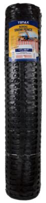 Tenax 100 ft. x 4 ft. Nordic Plus II Snow Fence, Black