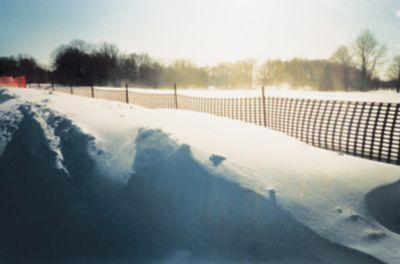 Image showing  100 ft. x 4 ft. Nordic Plus II Snow Fence, Black