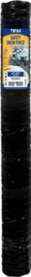 Tenax 50 ft. x 4 ft. Safety Snow Fence, Black