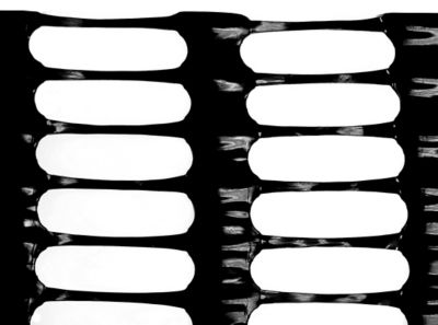 Image showing  50 ft. x 4 ft. Safety Snow Fence, Black