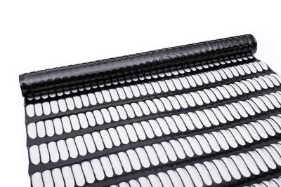 Image showing  50 ft. x 4 ft. Safety Snow Fence, Black