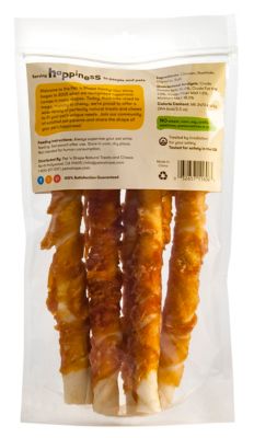 Image showing  Rawhide Wrapped Rawhide Twists Dog Chew Treats, 6 ct.