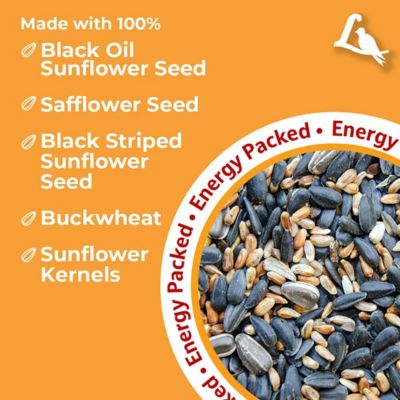 thumbnail image 2 of Schoen Farms Little Mess Wild Bird Food Mix – 6.8 Kg Bag – Clean, No-Waste Seed Blend With Sunflower Hearts & Millet – Backyard Bird Feed For Jays, Cardinals & Finches 2 of 12